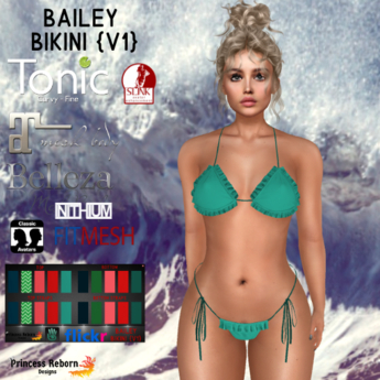 Second Life Marketplace - Bailey Bikini {V1} "BOXED"